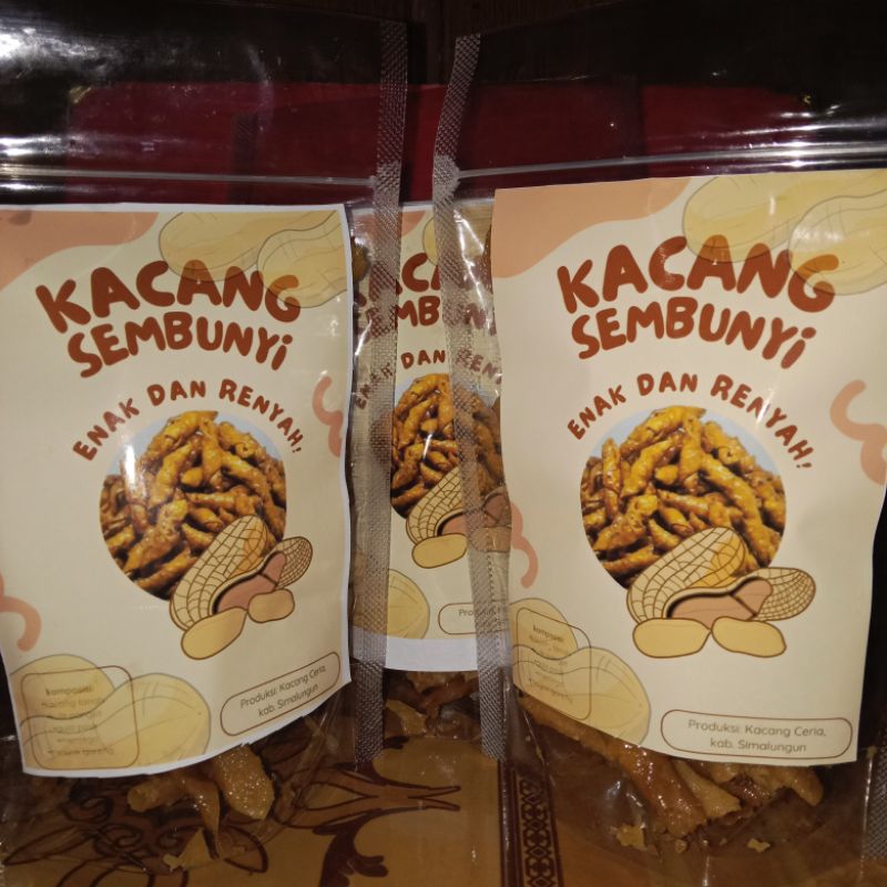 

kacang sembunyi/kacang crispy/kacang balut caramel/