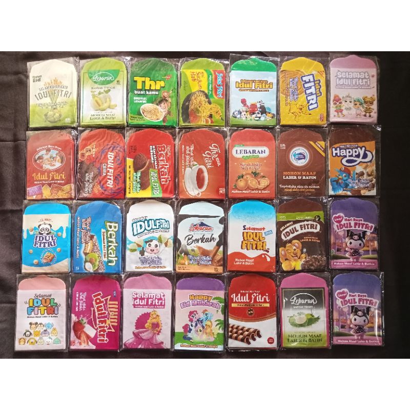 

Amplop Lebaran Karakter (isi 10 pcs) BISA COD