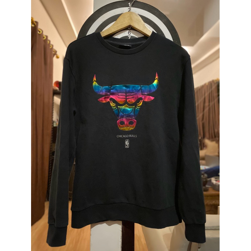 Chicago Bulls NBA Sweater Rainbow Big Rubber