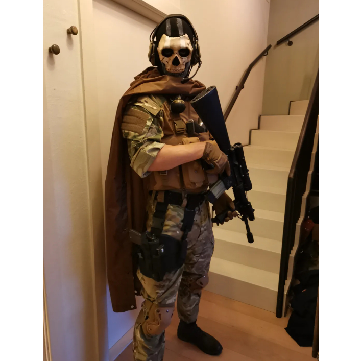 topeng tengkorak call of duty | cosplay mask ghost ops cod warfare