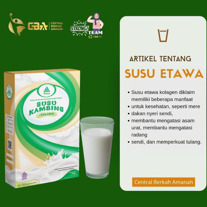 

Product herbal CBA Susu Etawa