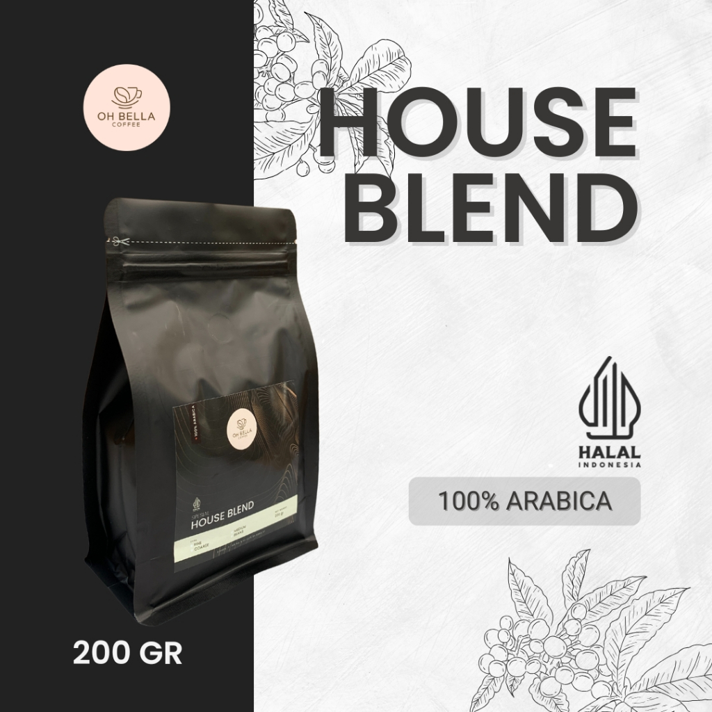 

SAMPLE BIJI KOPI ARABIKA HOUSE BLEND COFFEE BEAN COMMERSIAL 20GR