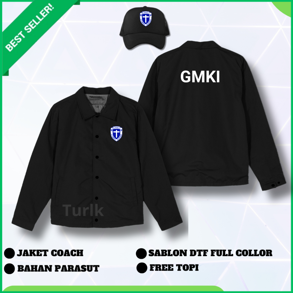 Jaket Gmki Jaket Coach Gerakan Mahasiswa Kristen Indonesia Custom