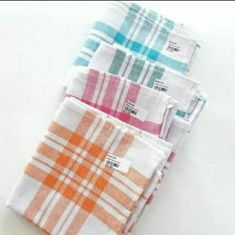 Serbet Dapur 60x60CM | Serbet Besar Serbet Lebar Tebal Kain Lap Meja Lap Piring Lap Dapur Wastafel S