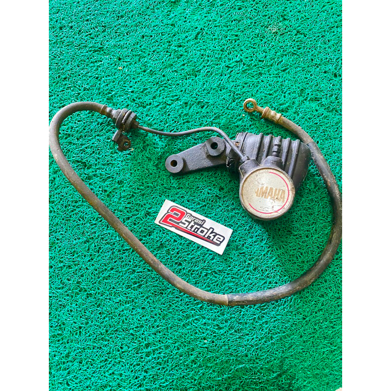 Ori kaliper Yamaha rx100 rem depan RX 100 original pala babi kepala