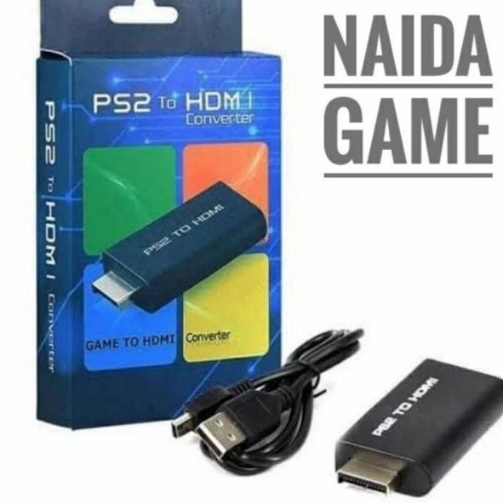 Terbatas CONVERTER PS2 TO HDMI  AV PS2 TO HDMI