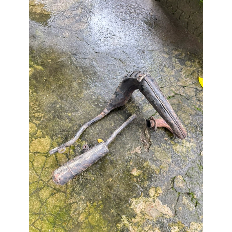 Knalpot Suzuki TS 125 Original