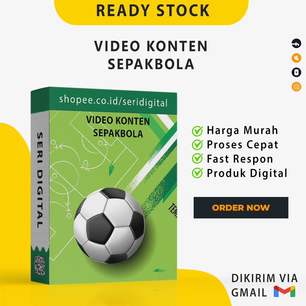 VIDEO KONTEN SEPAKBOLA - Video Konten Viral  Siap Upload