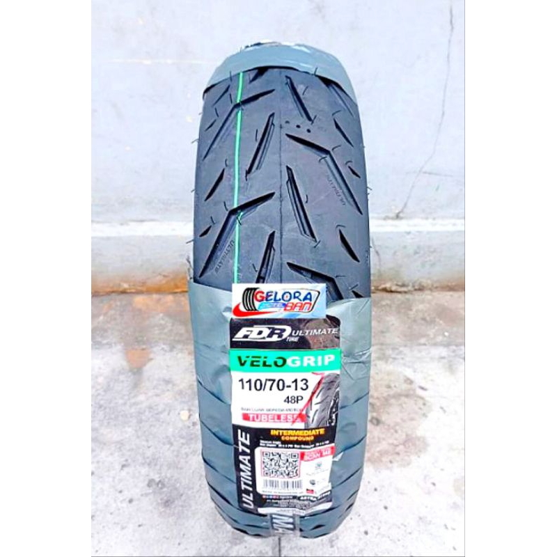 Ban Tubeless FDR Velogrip 110/70-13 Ban Matic NMAX PCx ban FDR 110/70-13 ban tubeles 110/70-13 ban m