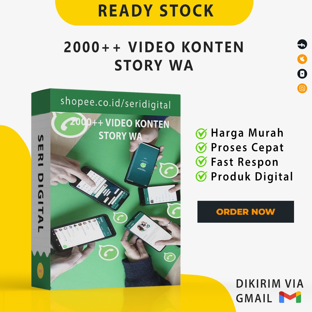 2000++ VIDEO KONTEN STORY WA - Video Konten Viral Siap Upload