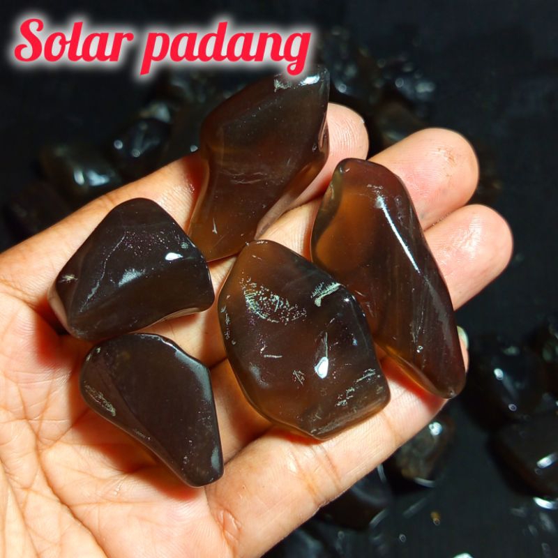 Solar padang/batu akik solar padang/bongkahan solar padang/lempengan batu solar padang natural