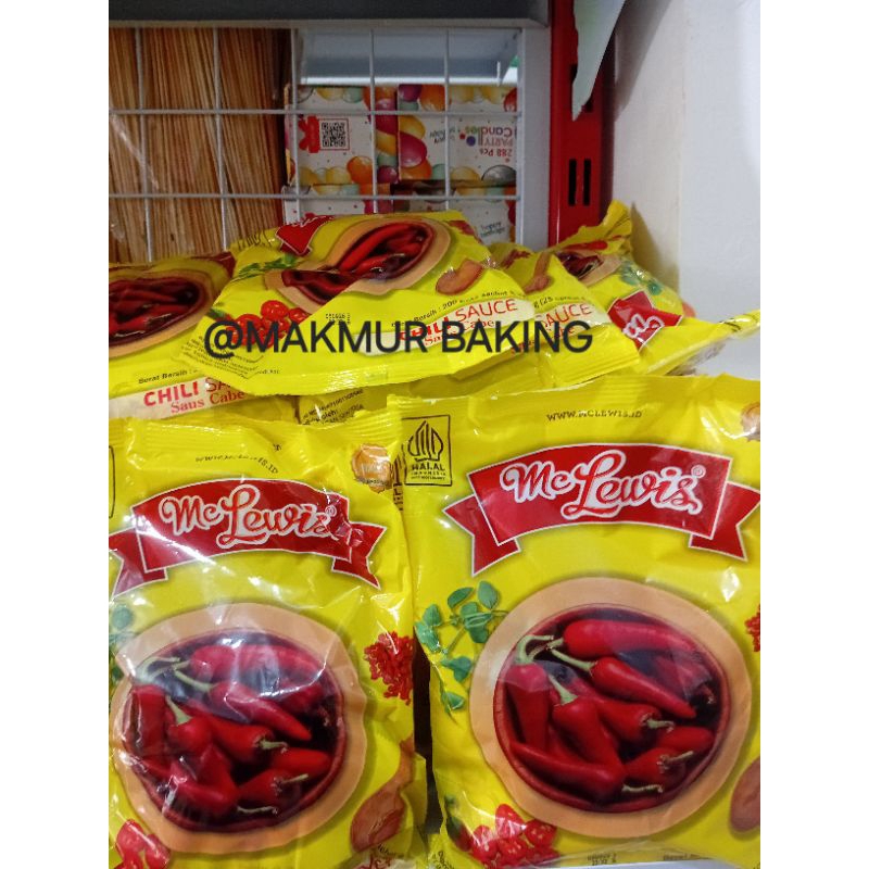 

MCL CHILI SAUCE SACHET 8GR