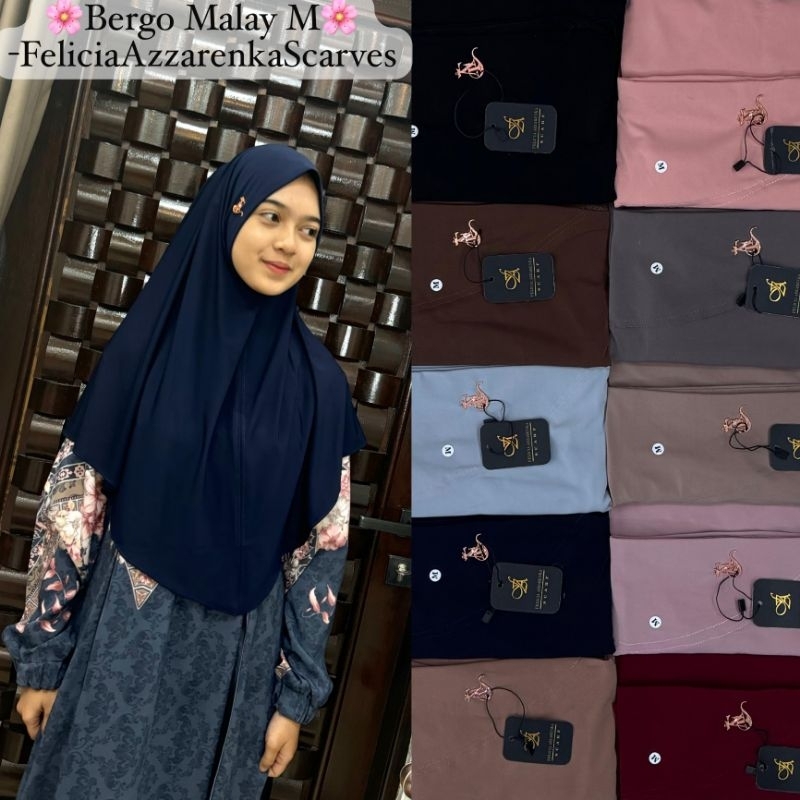 Hijab Malay FA size S,M,L, kerudung malay FA FALECIA AZZARENKA  jersey premium,kerudung, FA, hijab k