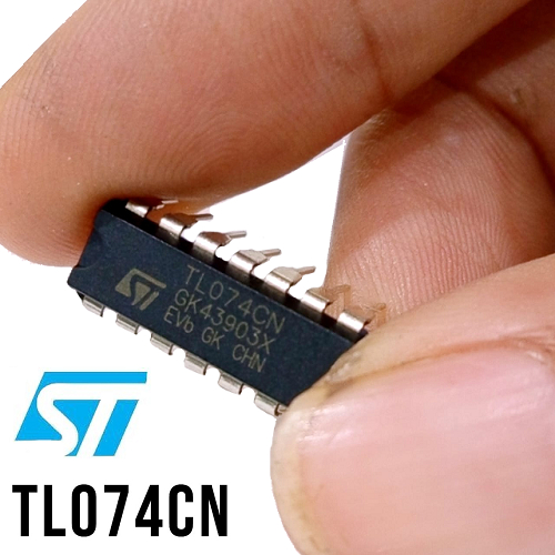 IC TL074 TL 074 TL074CN ST DIP-14 14 PIN Amplifier Operasional Input Chip New