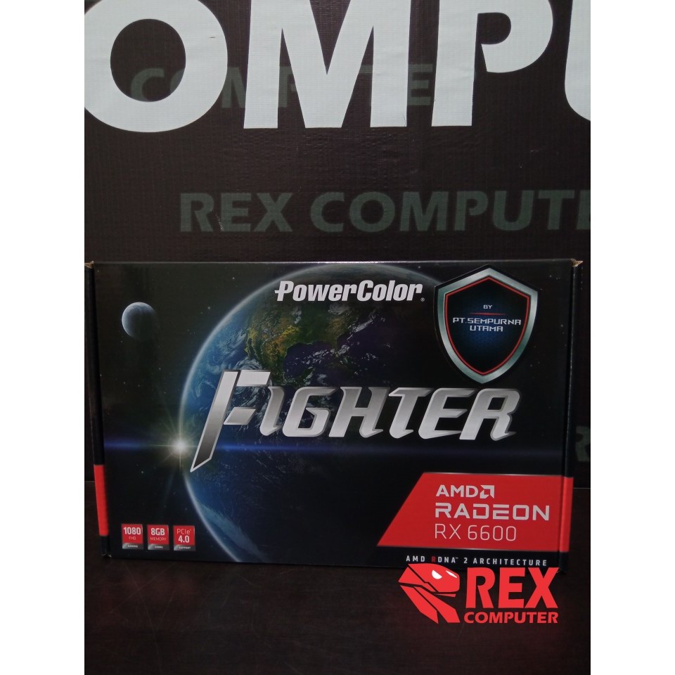 VGA POWERCOLOR RX6600 FIGHTER 8GB