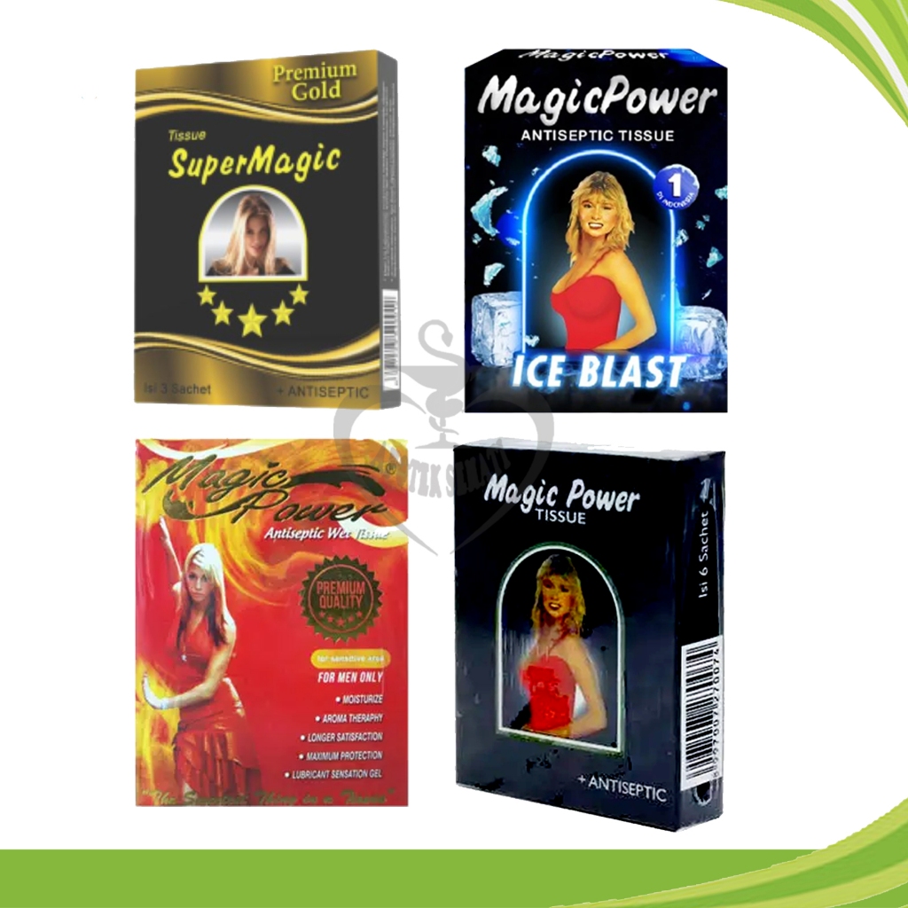 Tissue Magic Power Tisue Performa Super Magic Sutra Tisu Plus
