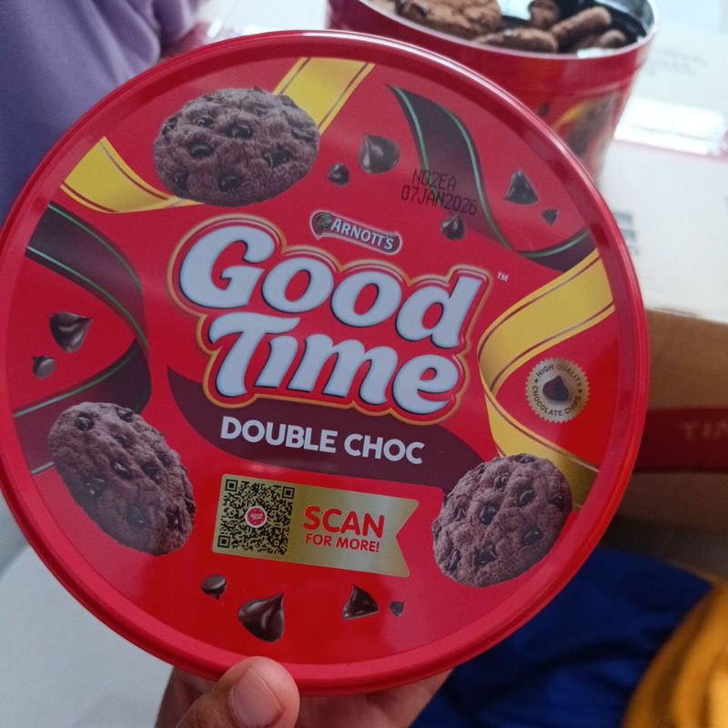 

good time 144 gr 1 dos / Good time kaleng 1 dos isi 12 kaleng x 144 gr