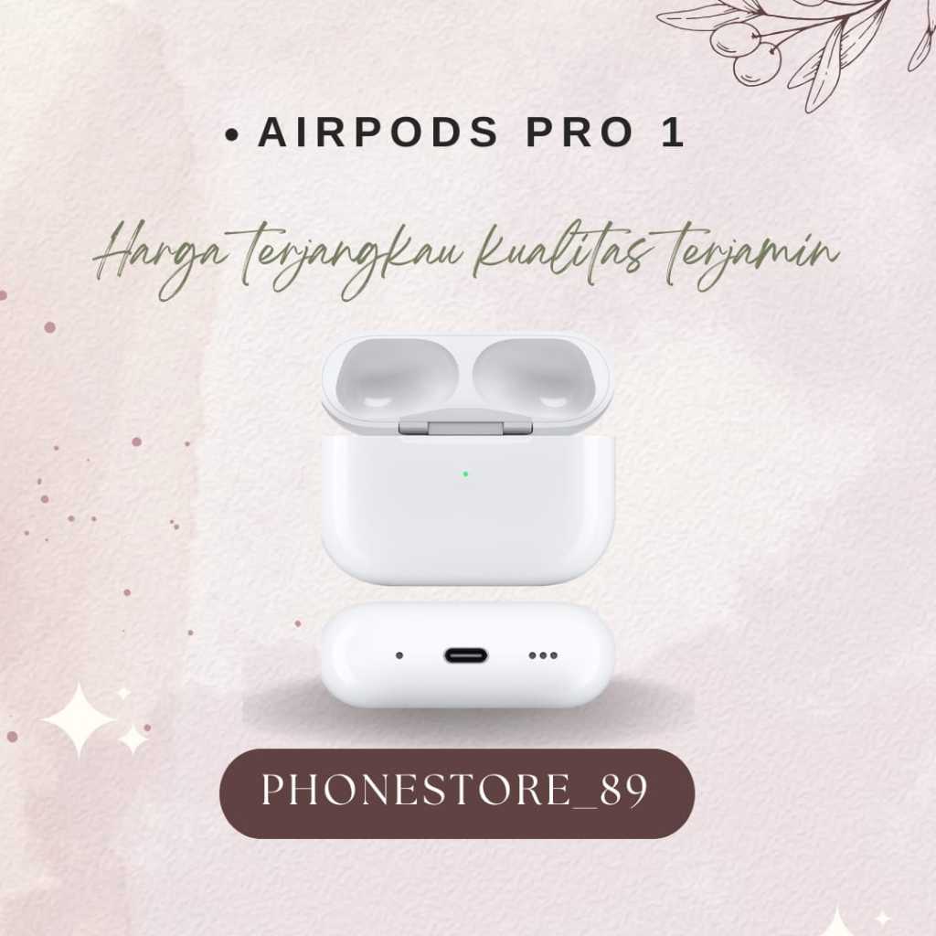 Apple AirPods Pro 1 With Wireless Charging Case second original Ex Inter