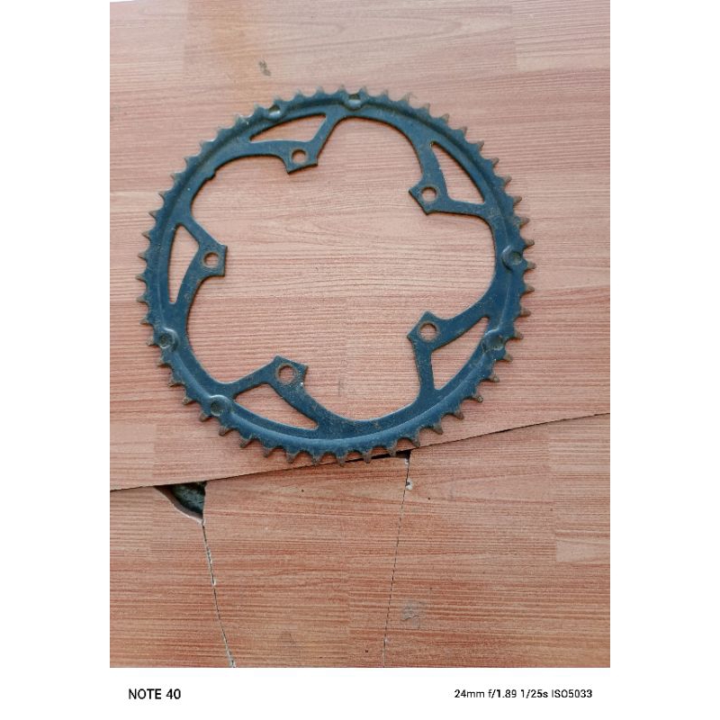 chainring sepeda balap jadul gigi 52 second layak pakai