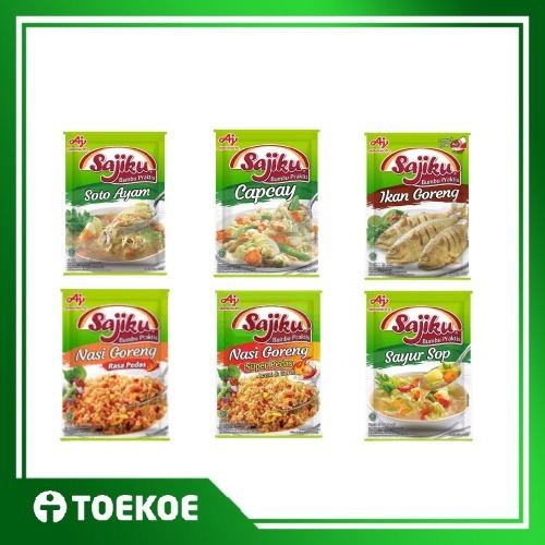 

TOEKOE Sajiku Bumbu Instan/Praktis All Varian