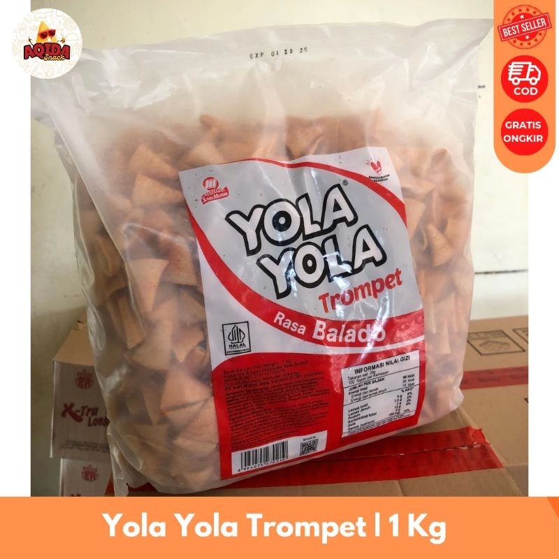 

Yola Yola Snack Trompet | 1 kg