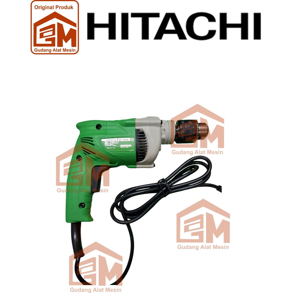 Hikoki DV13VSS Impact Drill / Mesin Bor Listrik 13mm