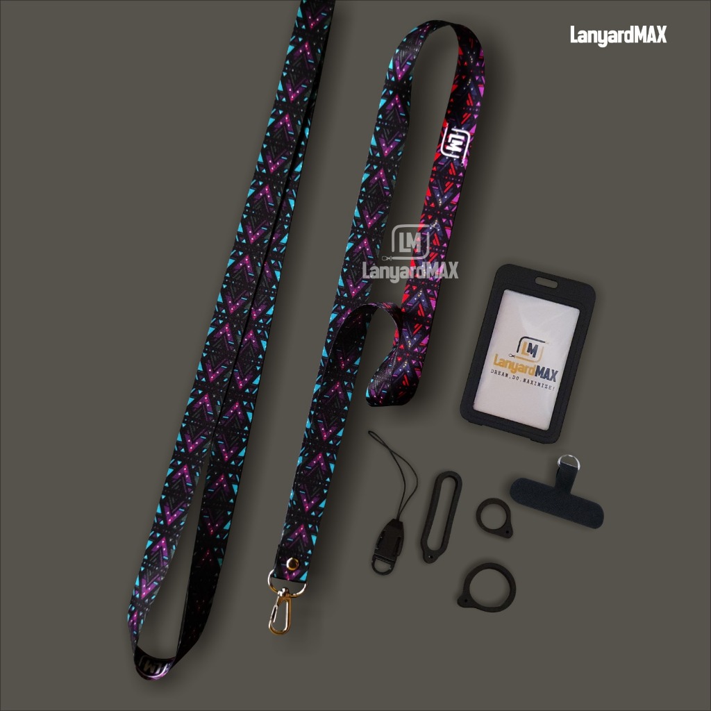 

Lanyard Max Motif etnik RM 2 cm