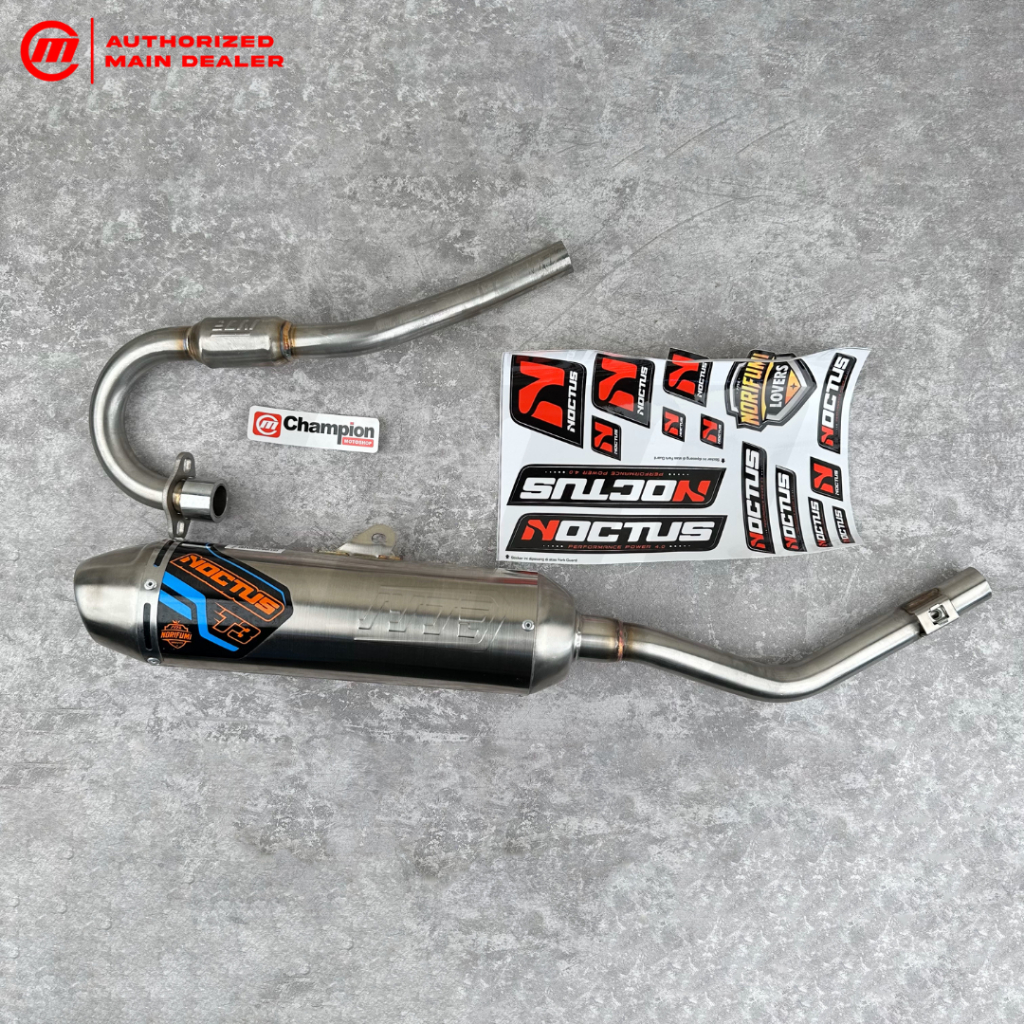 Knalpot Muffler Exhaust Ori Norifumi Noctus T3 Standart KLX CRF WR 155