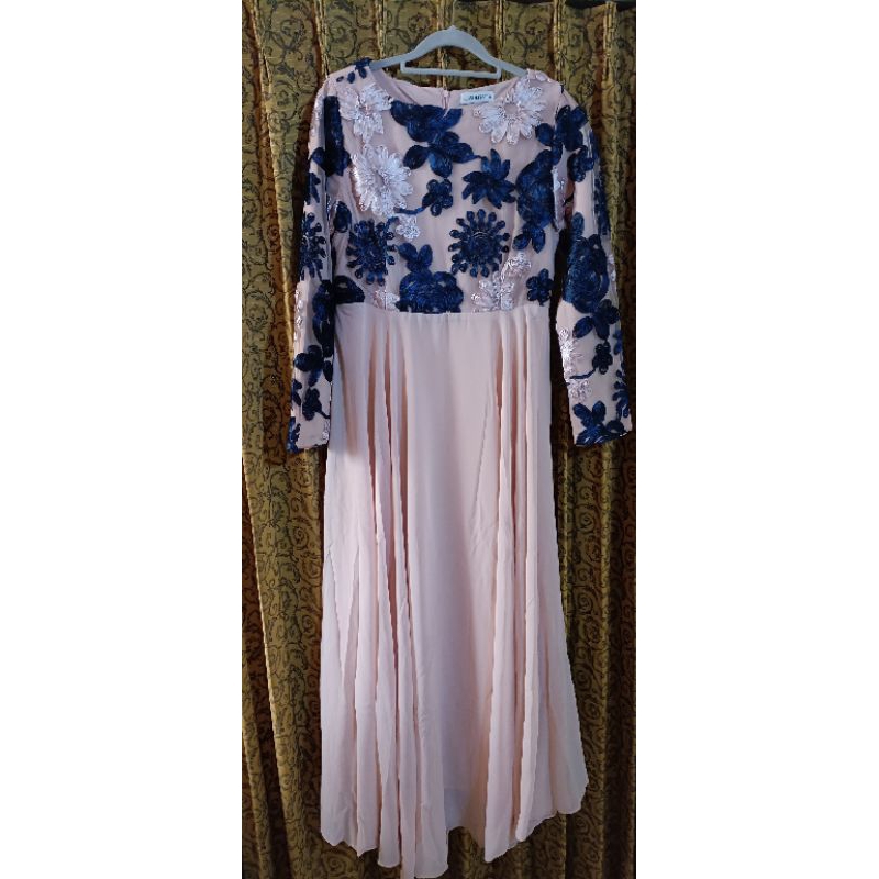 SALE Preloved Dress Wanita Gaun Wanita Cantik Baju Hijab Bridesmaid