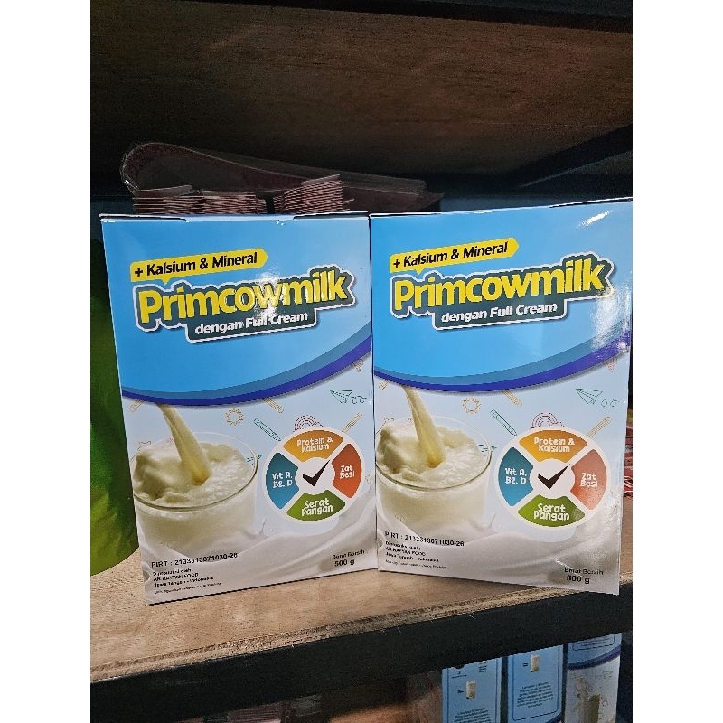 

(PROMO) SUSU PRIMCOWMILK , PENGGEMUK BADAN 500 GRAM
