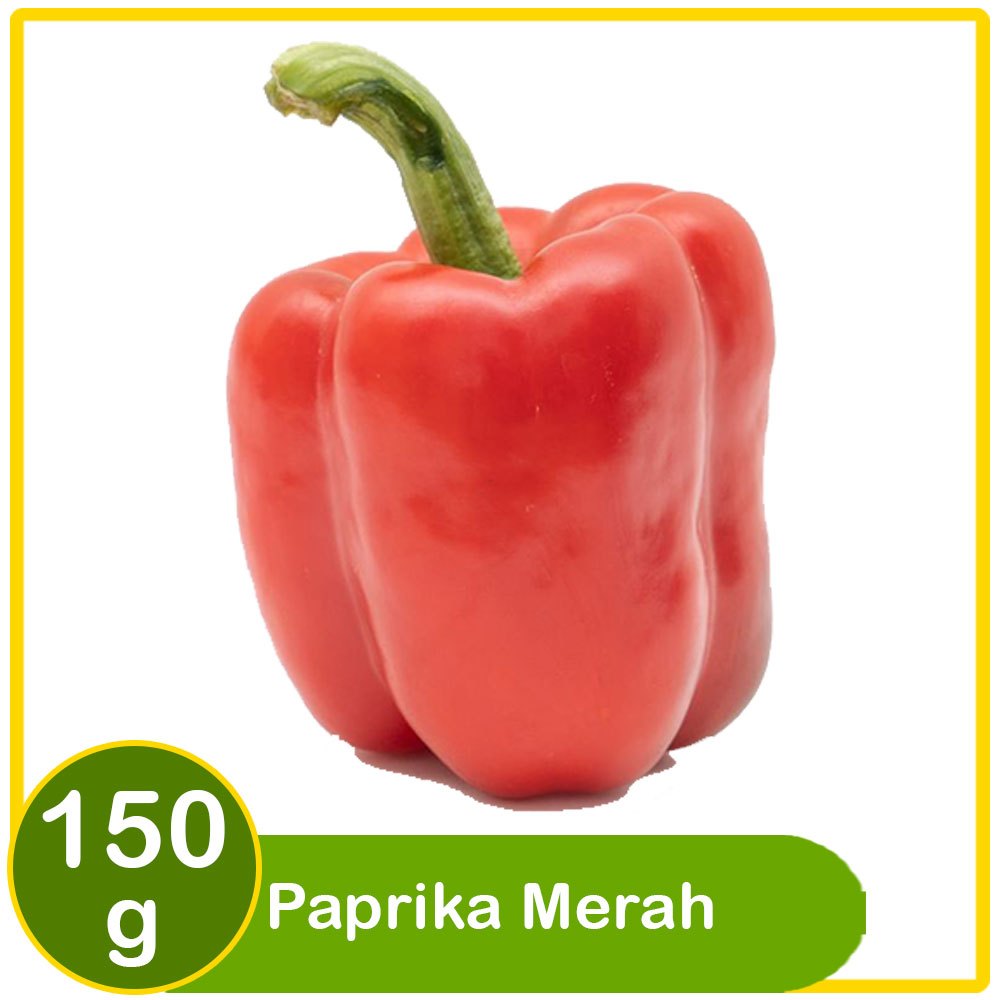 

Cabai Paprika Merah 150g – Segar, Manis, & Kaya Nutrisi!