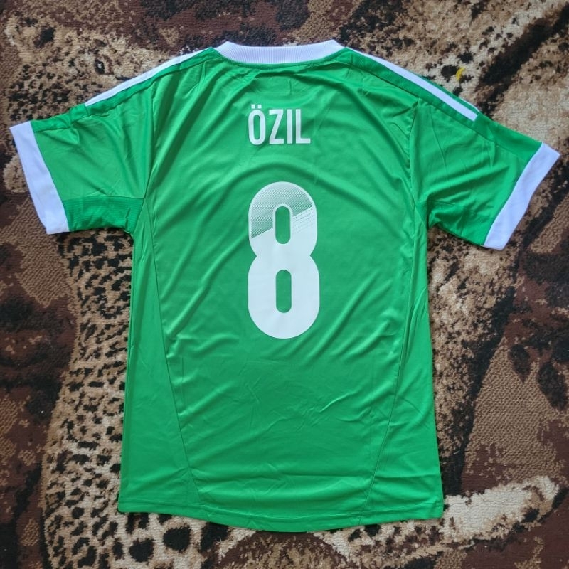 Jersey Jerman Germany away 2012 Ozil