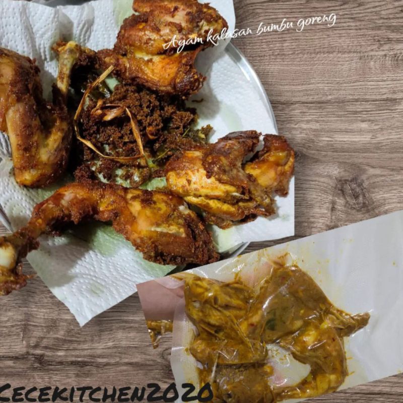 

Ayam Kalasan Bumbu Kuning / Ayam Kalasan Goreng / Ayam Ungkep Homemade / Ayam Bakar Kalasan /Ayam Bakar Manis / Ayam Bakar Maknyos