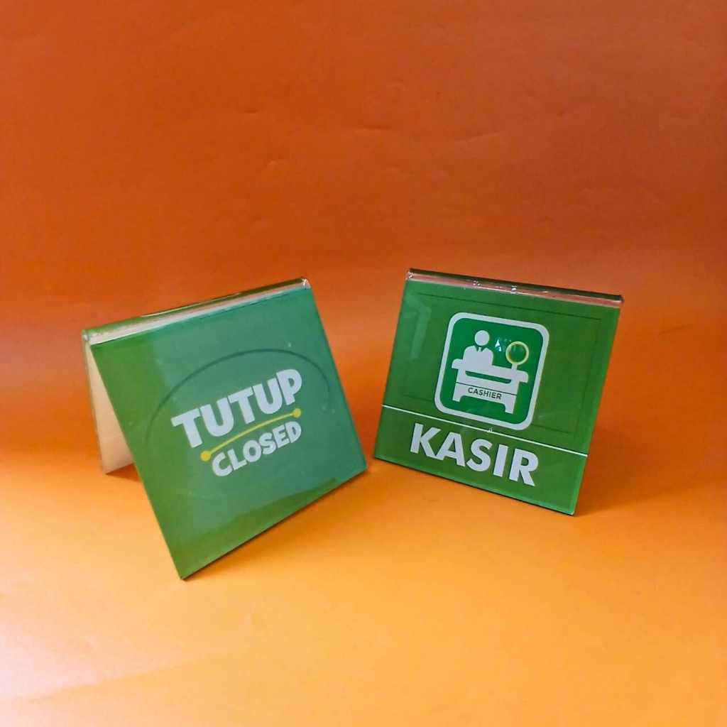 

Akrilik Meja Lipat Kasir - Akrilik Meja Ekonomis - Akrilik Kasir Tutup - Akrilik 2 muka bolak balik