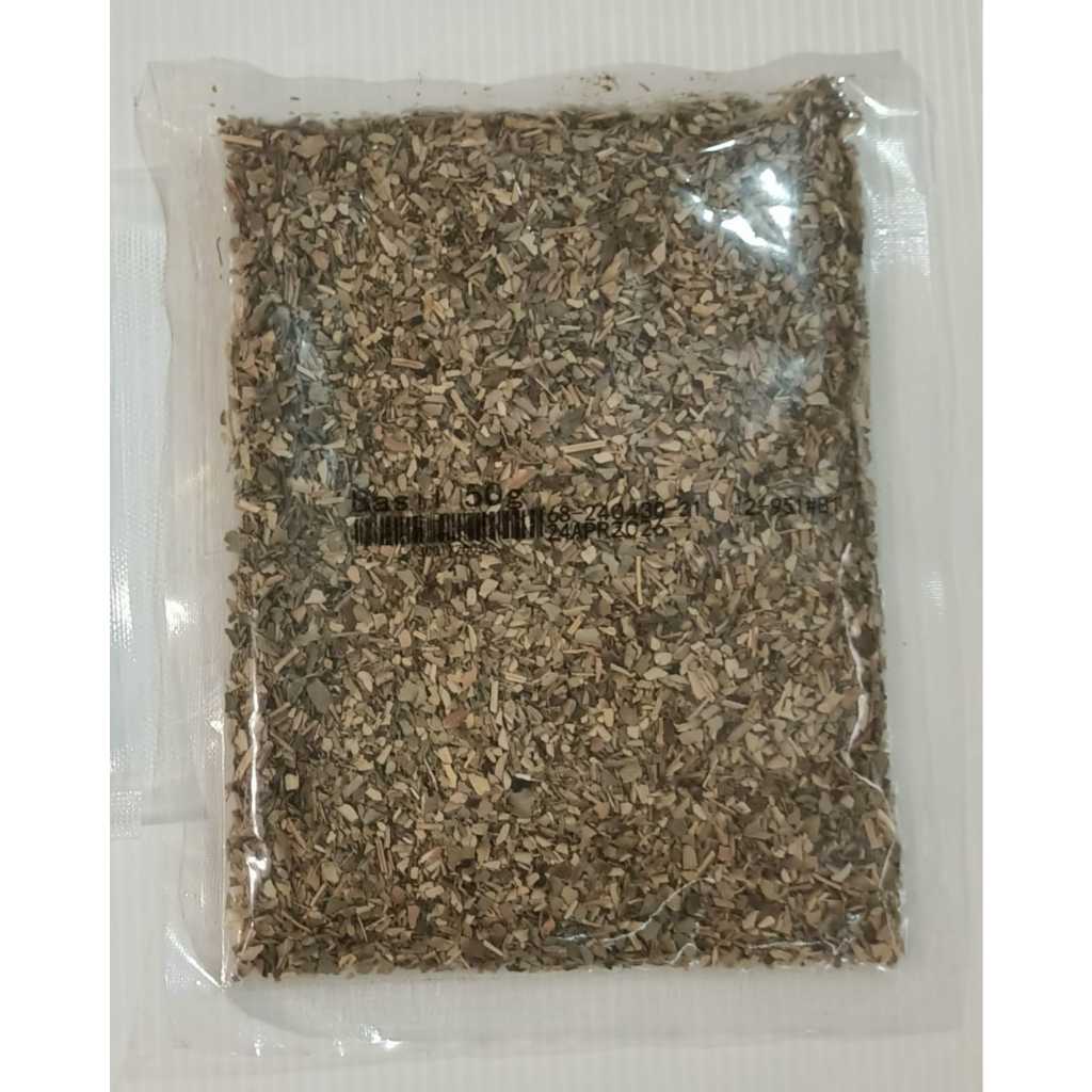 

Samara Micron - Basil Kering - Dried Basil Flake - 50 gram