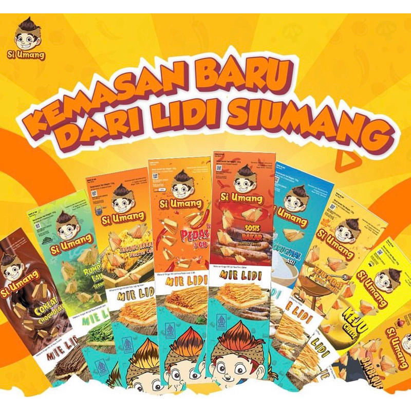 

MIE LIDI SI UMANG (READYSTOCK)