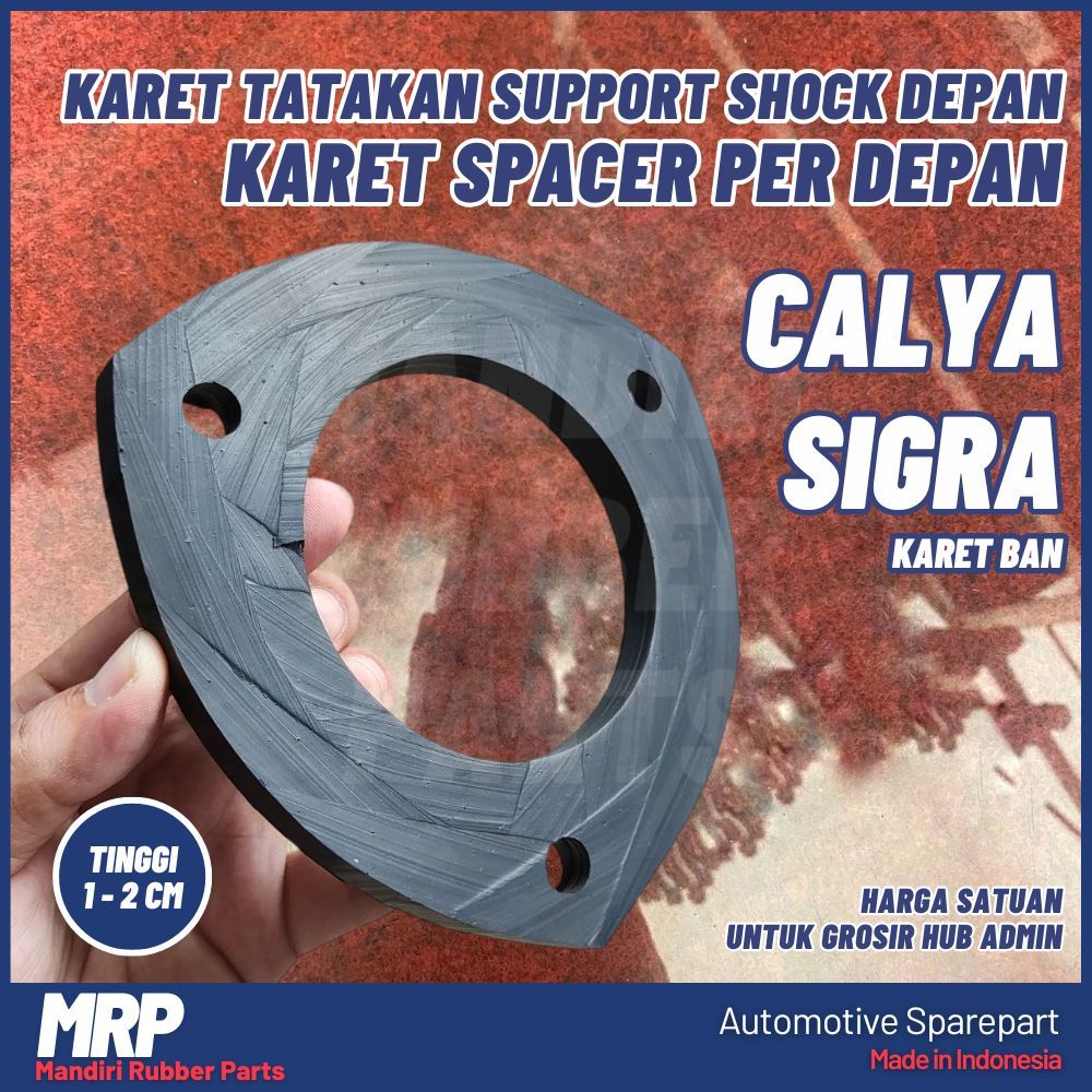 Karet Spacer Tatakan Support Shock Depan Calya / Karet Tatakan Per Spiral Depan Calya Ganjel Per