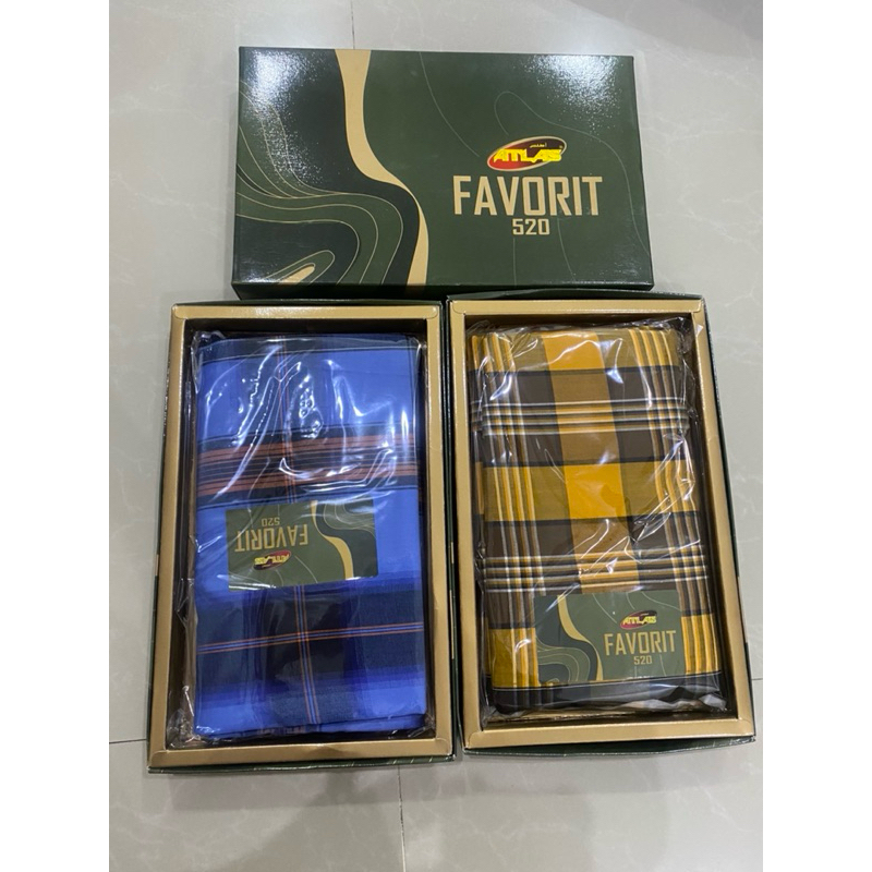 Sarung tenun Atlas Favorit 520