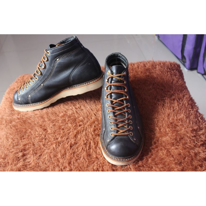 Sepatu hari raya mewah USA" Thorogood monkey   boot " Kulit upper ganas tebal tapak moctoe vibram si