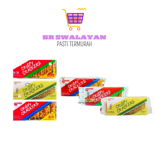 

NISSIN CRISPY CRACKERS 140G 36 KECIL