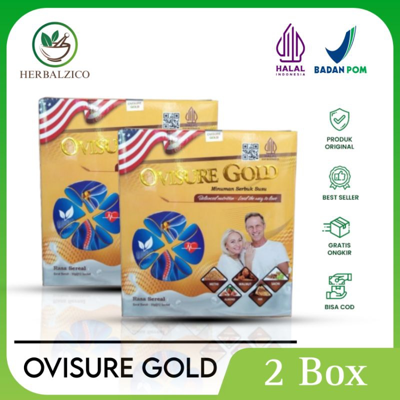 

Ovisure Gold Usa 2 Box Asli Original Susu Vitamin Tulang & Sendi