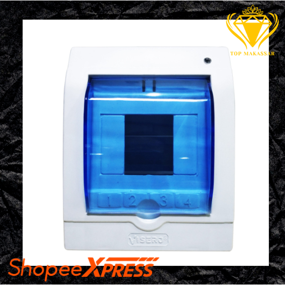BOX MCB 4 GRUP + LED VISERO VCB-04LED