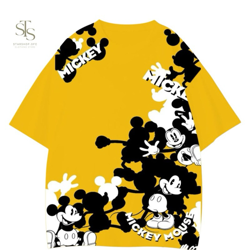 STARSHOP - ATASAN WANITA OVERSIZE MICKY MOUSE / STYLE TERBARU / BAJU CEWE MICKY