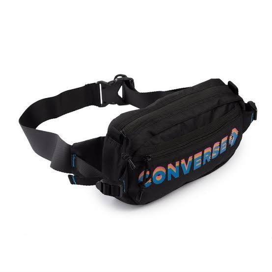 Tas Converse Waist Bag Swap Out Sling Unisex Waistbag Selempang Casual Sport Lifestyle Original 100%