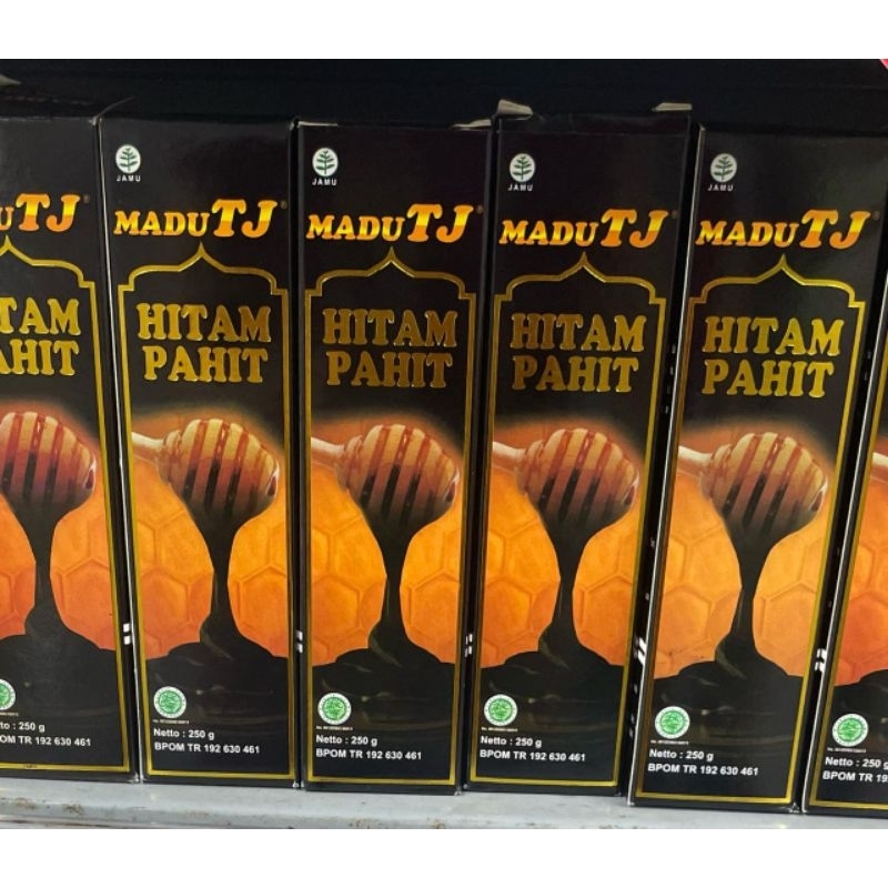 

Madu TJ Hitam Pahit 250 gr