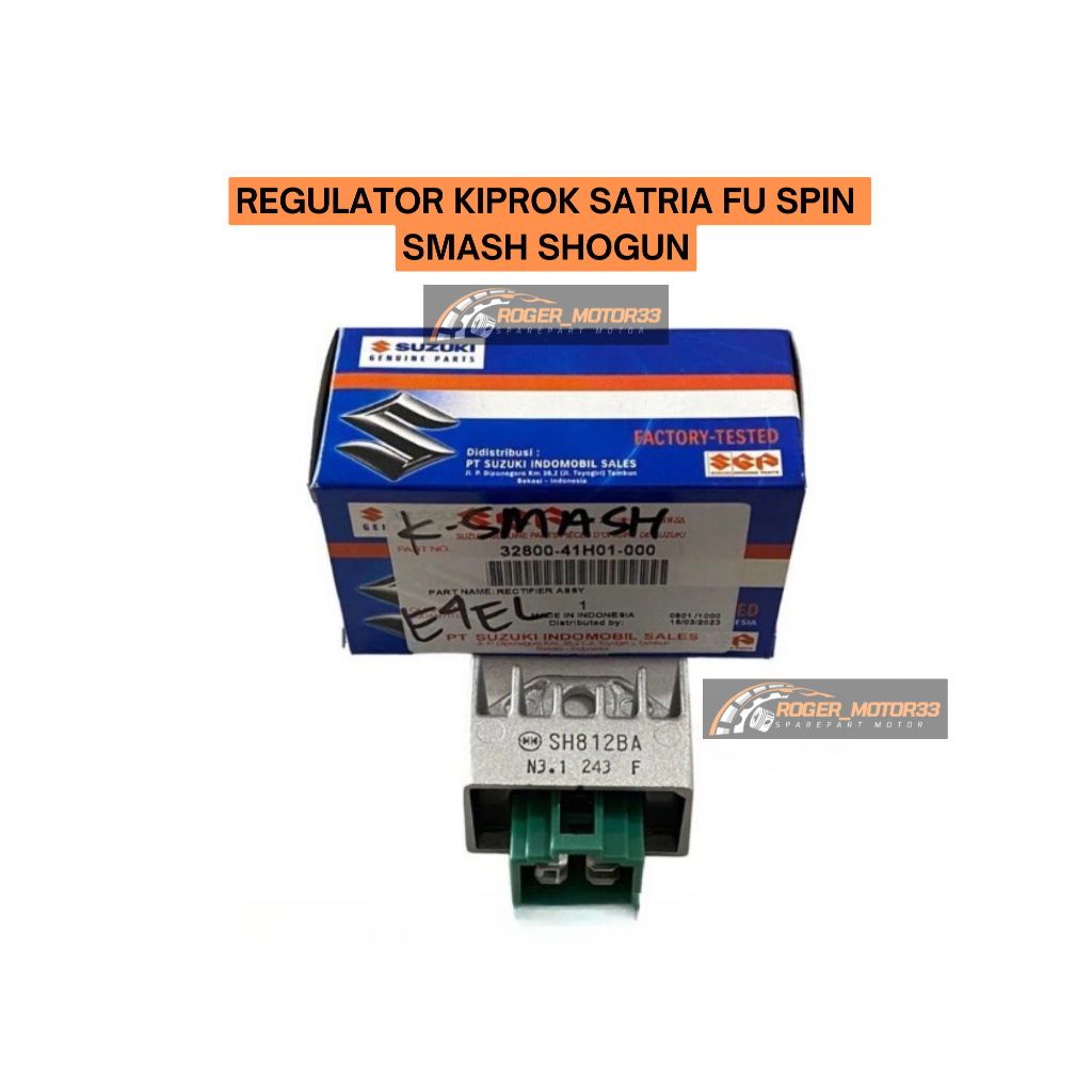 REGULATOR KIPROK SMASH SPIN SATRIA FU TITAN SUZUKI ASLI ORIGINAL