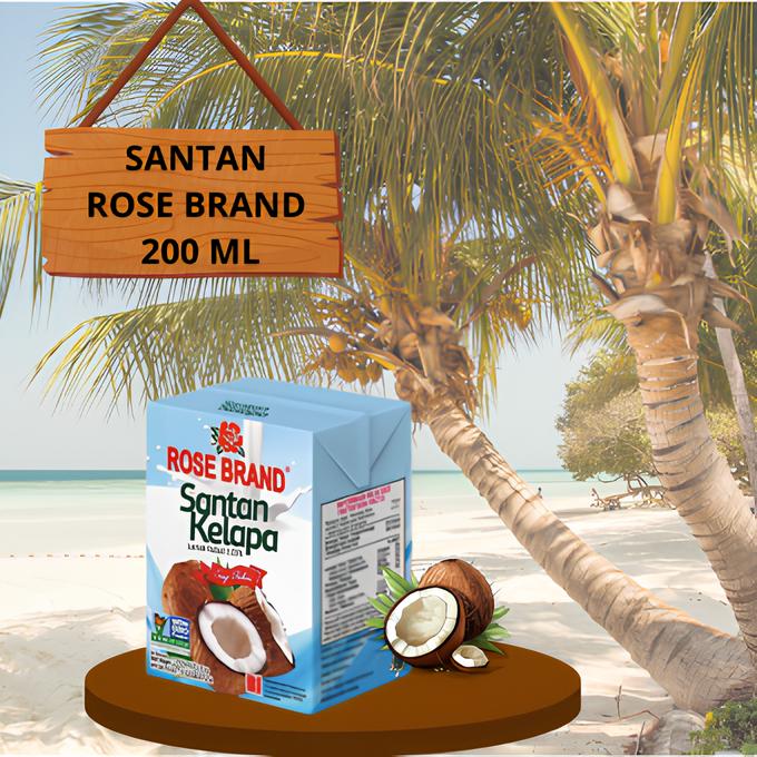 

Santan kelapa rose brand 200 ml - 1 pcs