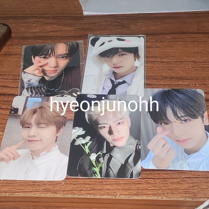 zb1 pc photocard bene benefit in bloom yujin panda makestar mwave everline ricky matthew album