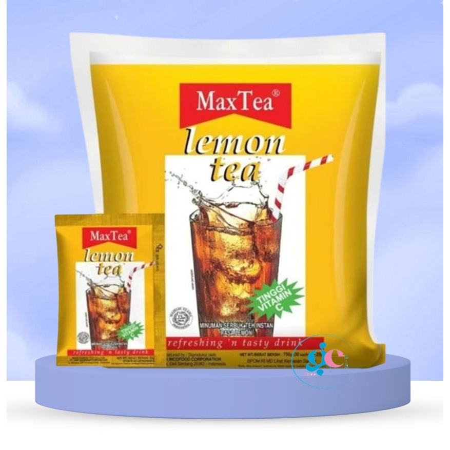 

MaxTea Lemon Tea Sachet 30 x 25 Gr