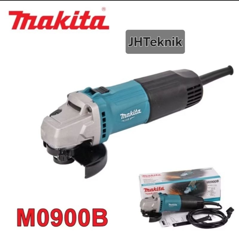 JHTeknik MAKITA Mesin Gurinda Gerinda Tangan 4 inch MAKITA M0900B M 0900 B(100% ORIGINAL)